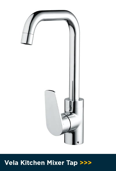 Bristan Vela Chrome Kitchen Mixer Tap