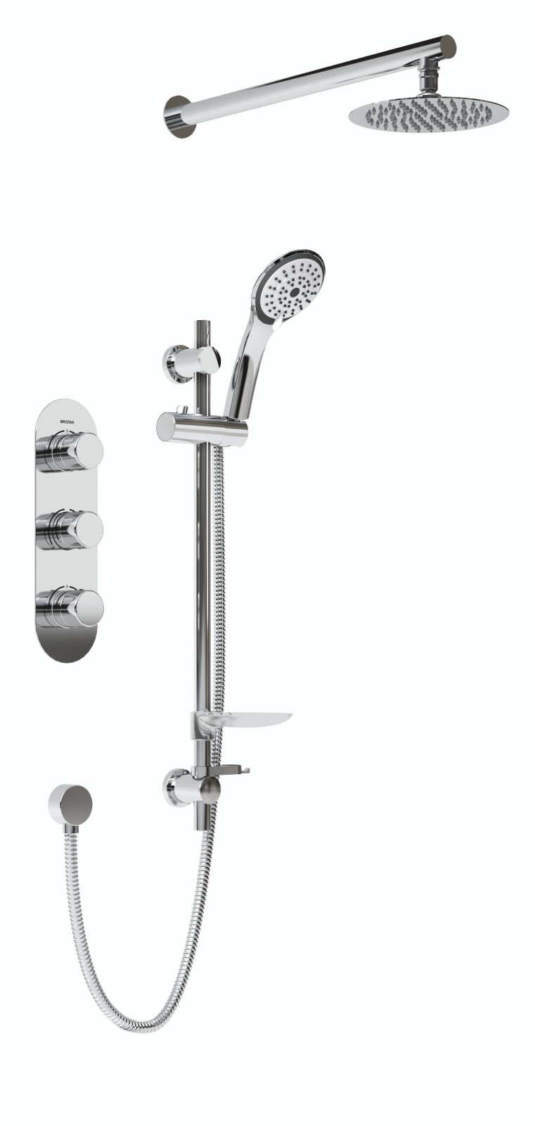 Pivot Recessed Dual Control Shower Pack 